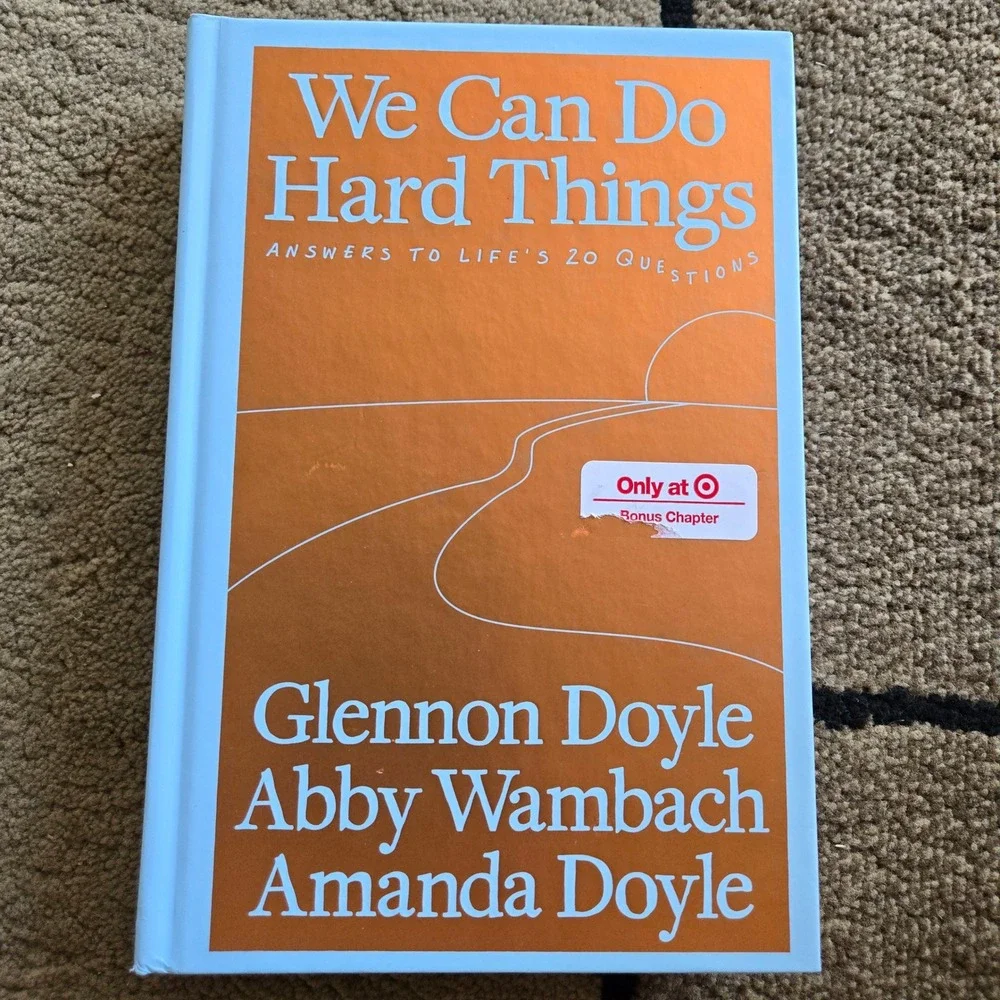 We Can Do Hard Things Glennon Doyle Abby Wambach Target Exclusive Hardcover Book